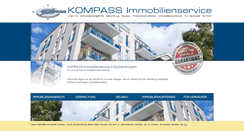 Desktop Screenshot of kompass-immobilienservice.de